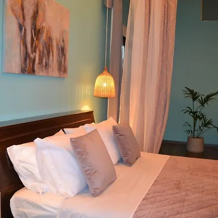 아파트 Zephyr Luxe Sea And Mountain View Sgourou